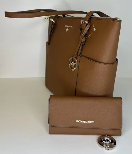 Miniatura 4 de MICHAEL Michael Kors Jet Set grande con cremallera superior y gancho para bolso a juego