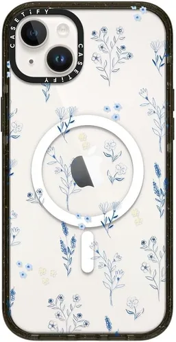Miniatura 41 de CASETiFY Impact - Funda para iPhone 13 [protección contra caídas de 6.6 pies/compatible con Magsafe] Black Kingsnake, color negro transparente