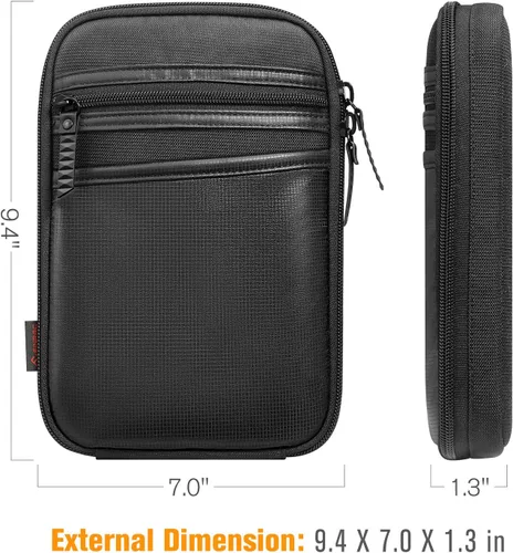 Miniatura 7 de FINPAC Bolsa de transporte oculta para pistola, funda suave para pistola, riñonera para cinturón para armas de fuego con funda para pistola, pistola