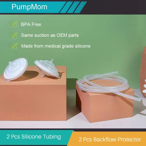 Miniatura 4 de PumpMom-us Protector de reflujo y tubo para Spectra, piezas de repuesto para extractor de leche Spectra S1 Spectra S2 Spectra 9 Plus