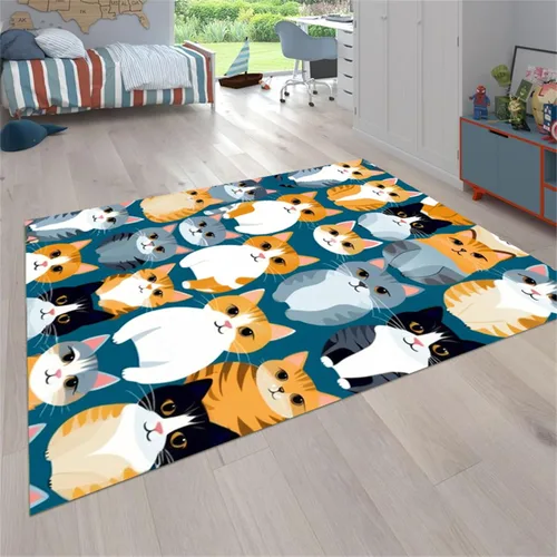 Miniatura 9 de Alfombra de guitarra, 3 x 4 pies, alfombra de guitarra eléctrica, para interiores, antideslizante, reducción de ruido, lavable a máquina, alfombra