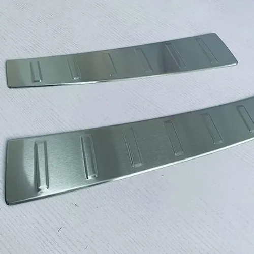 Miniatura 6 de Accesorios de automóvil para Mitsubishi New Outlander 2022 2023, protector de parachoques interior trasero, protector de placa de desgaste de carga