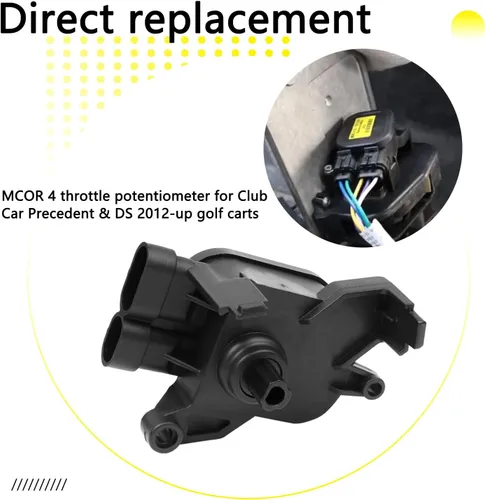 Miniatura 3 de Carrito de golf MCOR 4 potenciómetro de acelerador de repuesto para Club Car DS/Carryall y potenciómetro de acelerador de conversión precedente