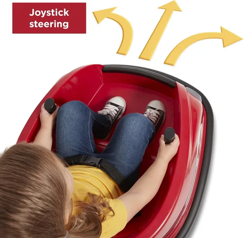 Miniatura 2 de Radio Flyer Auto de parachoques con batería de 6 V, eléctrico con control remoto, juguete para montar para niños pequeños de 1.5+ años
