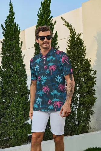 Miniatura 3 de Camisas polo divertidas para hombre de los años 80, camisas de golf de secado rápido que absorben la humedad, divertidas camisas polo de golf