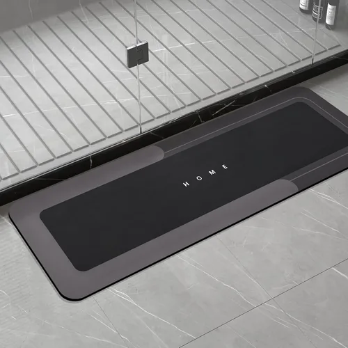 Miniatura 14 de Housego Tapete mágico de baño absorbente, alfombra de secado rápido, tapete mágico de baño antideslizante, alfombra de piso con respaldo de goma