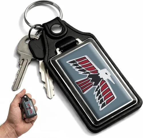 Miniatura 28 de Brotherhood Car Key Chain for Cutlass - Classic Models Keychain for Men and Women Gift Key Ring Azul alpino
