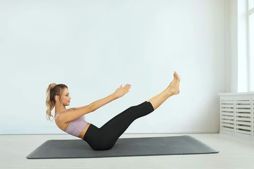 Miniatura 6 de Fengbay Pantalones de yoga de cintura alta, pantalones de yoga con bolsillo, control de abdomen, entrenamiento, correr, leggings de yoga elásticos