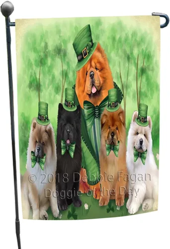 Miniatura 27 de Doggie of the Day Chow Chow Dogs Garden Flags - 4th of July Independence Day - Double Sided- Yard Porch Lawn Spring Decorative Gift - Home Decor 12