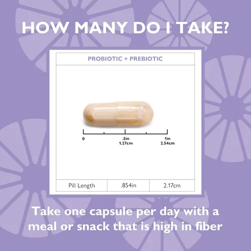 Miniatura 6 de Celebrate Vitamins Balance Probiotic + Prebiotic - Suplemento diario post cirugía bariátrica para mujeres y hombres, 28.5 mil millones de UFC, apoya
