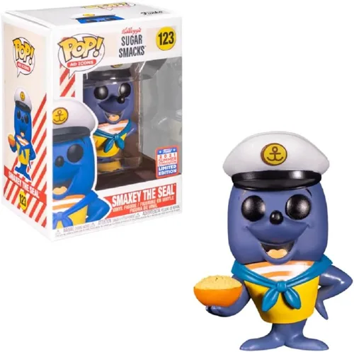 Miniatura 2 de Funko Iconos de anuncios pop Kellogg's Smaxey The Seal FunKon 2021 Exclusivo