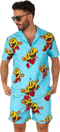 Opposuits Traje de baño combinado de verano - Conjunto de dos piezas a juego para hombre - Ropa de natación de playa