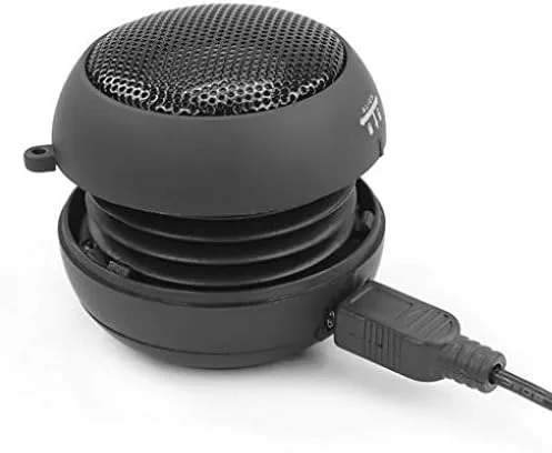 Miniatura 4 de Altavoz con cable portátil multimedia de audio recargable negro compatible con GreatCall Jitterbug Flip