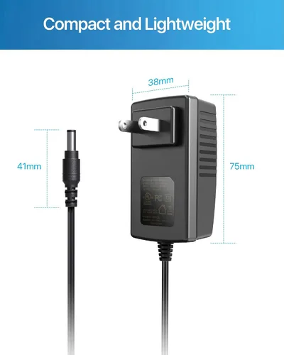 Miniatura 4 de ZOSI Adaptador de fuente de alimentación de 3 pies AC 100-240V a DC 12V 1A 1000mAvAvPower para cámara de vigilancia de seguridad CCTV, sistema DVR