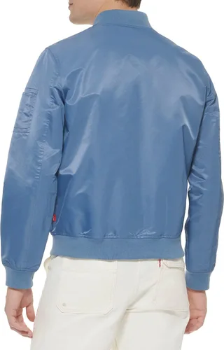 Miniatura 2 de Levi's MA-1 Flight chamarra satinada sin relleno para hombre