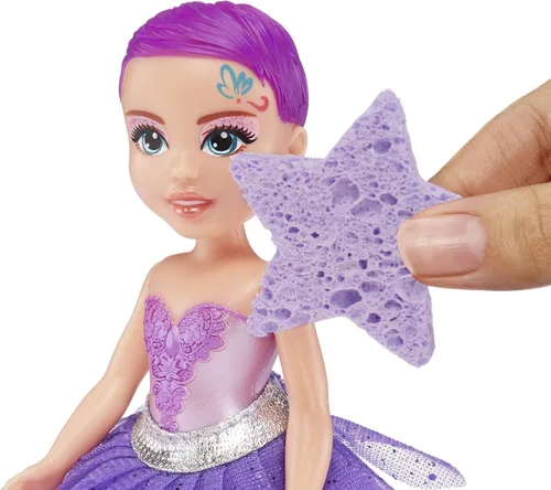 Miniatura 6 de MGA Entertainment Dream Bella Color Change Surprise Little Fairies - Muñeca de 5.5 pulgadas y unicornio pequeño, paquete de 2 unidades, Aubrey