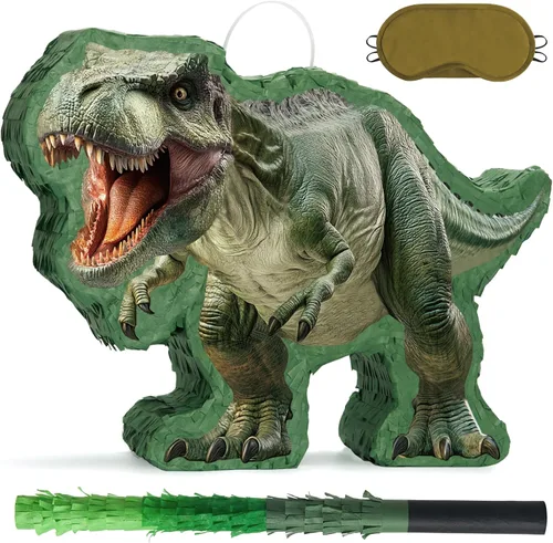 Miniatura 74 de WERNNSAI - Piñata de sirena plegable, piñata de cumpleaños con flecos que incluye cuerda para jalar, venda y bate. Decoraciones
