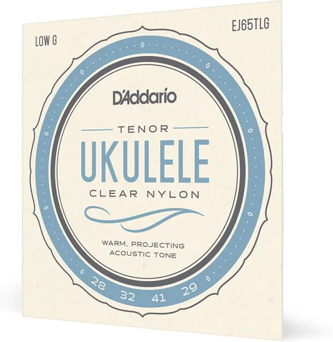 Miniatura 8 de D'Addario Cuerdas de ukelele soprano/concierto, fluorocarbono, EJ99SC, juego de 4 cuerdas, paquete de 1