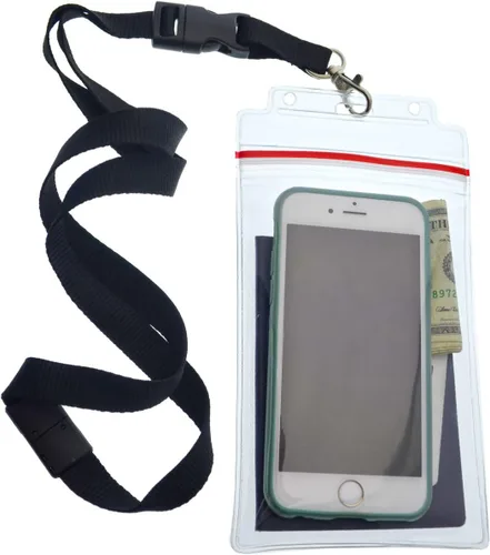 Miniatura 8 de Soportes para pasaporte – Paquete de 2 – Fundas resellables resistentes al agua y al desgarro y cordón de alta calidad – Inserto de 4 x 6 pulgadas