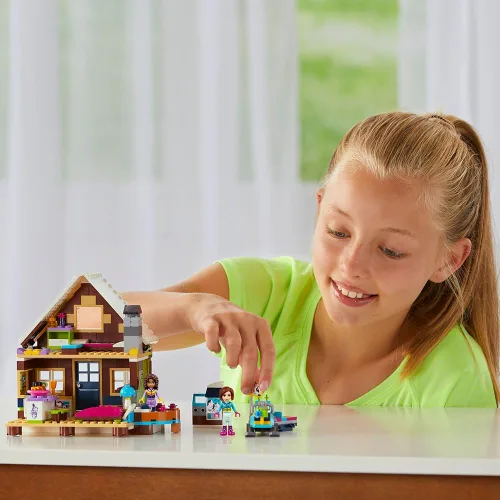 Miniatura 4 de LEGO Amigos en resort chalet nieve, Empaque estándar