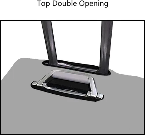 Miniatura 6 de Funda de equipaje antiarañazos para equipaje de 18 a 32 pulgadas protector de maleta elástica lavable funda duradera para maleta Bulldog Francés S