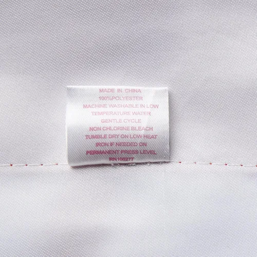 Miniatura 4 de Violet Linen Patrón de lazos de nochebuena de hojas de acebo navideñas, poliéster bordado con borde de recorte, blanco, 70 pulgadas redondas