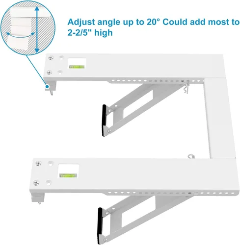 Miniatura 2 de Qualward soporte para aire acondicionado para ventana