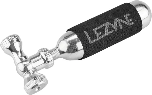 Miniatura 13 de LEZYNE Control Drive - Inflador de neumáticos de bicicleta de CO2, bomba de inflado de aluminio compatible con Presta & Schrader con válvula