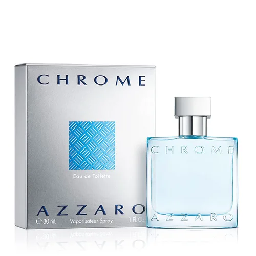 Miniatura 10 de Azzaro Eau de Toilette cromado, colonia acuática fresca para hombre, fragancia cítrica, amaderada y almizclada, notas frescas de bergamota, uso