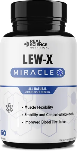 Real Science Nutrition Ofrece Lew-X - Un suplemento nutricional formulado para el alivio del cuerpo de Lewy para apoyar la memoria y la claridad, la