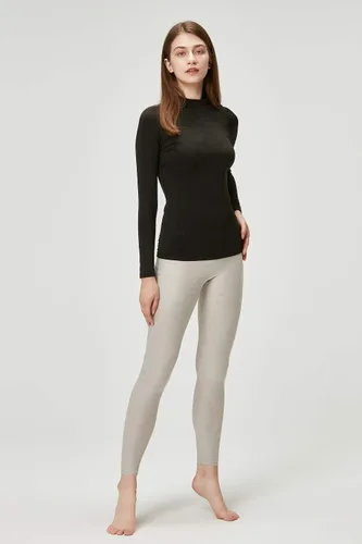 Miniatura 6 de DEVOPS - Paquete de 2 camisas de manga larga térmicas de cuello tortuga para mujer de comprensión, para usar debajo de la ropa