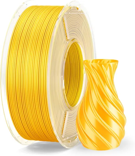 Miniatura 27 de ELEGOO Filamento PLA Seda Cobre 1.75mm 1KG, Filamento para Impresora 3D con Precisión Dimensional +/- 0.02mm, Carrete de 1kg (2.2lbs) Compatible