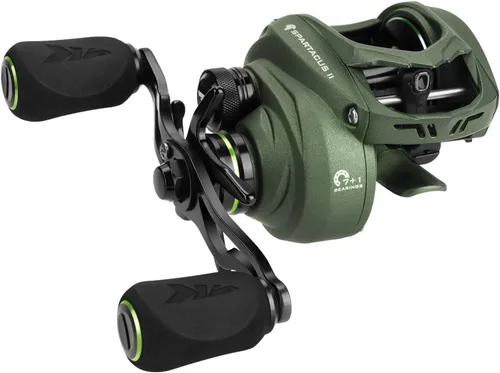 Miniatura 10 de KastKing Spartacus II Baitcasting Fishing Reel, 6oz Ultralight Baitcaster Reel, Super Smooth with 17.6 LB Carbon Fiber Drag, 7.2:1 Gear Ratio, 39mm