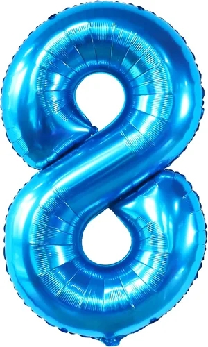 Miniatura 135 de Globo gigante plateado del número 0 de 40 pulgadas – Globo Mylar del número 0 Globo plateado 0 para decoraciones de fiesta Globo plateado