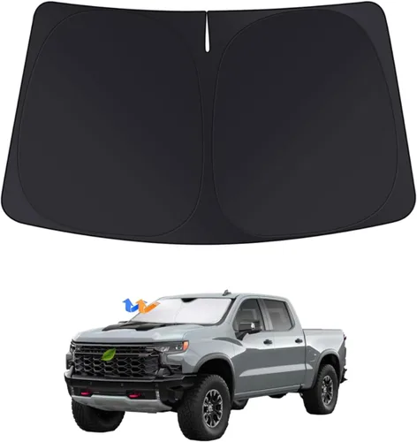Miniatura 22 de Mixsuper Liner Parasol para parabrisas para Dodge Ram 1500 2019-2025 Parasoles parabrisas delanteros para ventanas para Ram 1500 Accesorios Visor