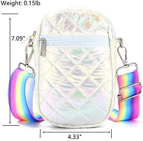 Miniatura 3 de AOCINA Bolso cruzado para niñas, bonitos bolsos Kawaii para mujeres, regalos para adolescentes, niñas, niños y mujeres (regalos para mamá e hija)
