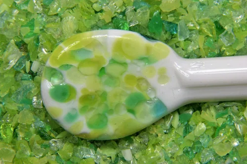 Miniatura 2 de Devardi Glass Lampwork, COE 104 Frit - Manzana agria - 4 onzas, tamaño 0