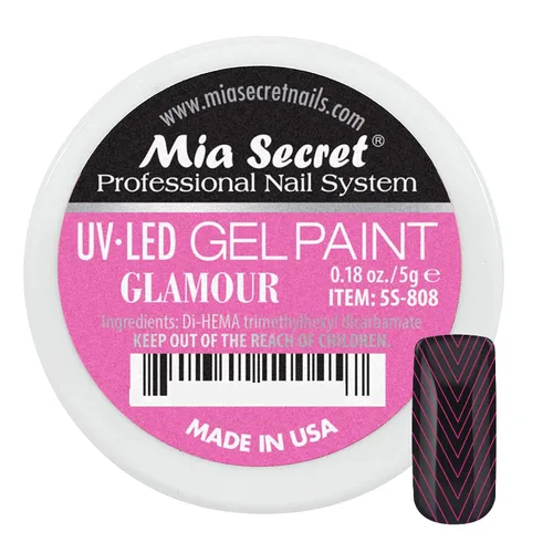 Miniatura 12 de Mia Secret Sistema de uñas profesional UV/LED Gel Paint - 0.18 oz (albaricoque)