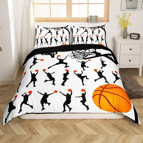 Miniatura 31 de Feelyou Love Gymnastics - Juego de ropa de cama de gimnasia para niñas y niños, ejercicios de suelo, ballet, funda de edredón decorativa de Multi 902