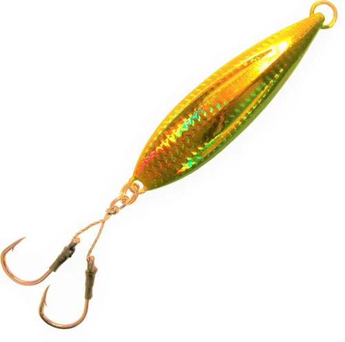 Calissa Offshore Tackle Plantilla de caída rápida 80g 150g 250g 68kg Ganchos de asistencia 3/0 Mariposa - Plantilla de velocidad vertical de paso