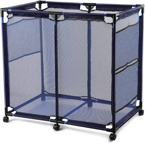 Miniatura 9 de JEFEE Contenedores de almacenamiento para piscina, carrito de almacenamiento de seguridad para piscina, contenedor organizador de fideos estándar