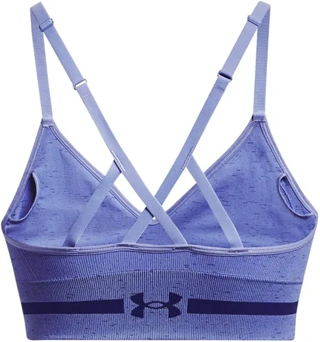 Miniatura 4 de Under Armour - Brasier largo y sin costuras de bajo impacto para mujer