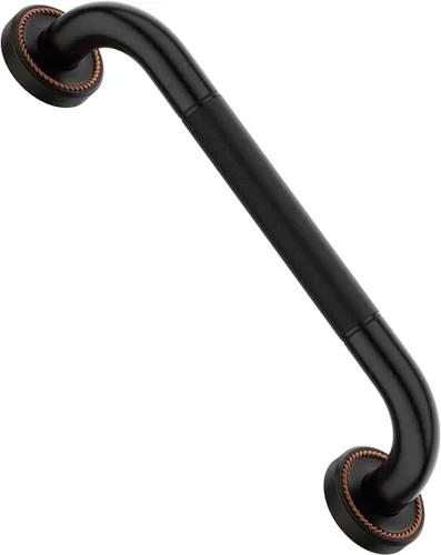 Miniatura 9 de Barra de agarre antideslizante de 12 pulgadas para ducha, Munzong, barra de baño de acero inoxidable, barra de equilibrio de baño satinada