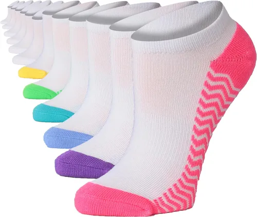 Miniatura 33 de Tipi Toe Women’s 12 Pack Cushioned Low Cut Socks – Breathable, Moisture-Wicking Athletic Comfort for Running & Daily Wear