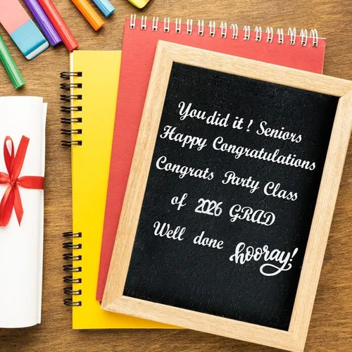 Miniatura 3 de 15 piezas de troqueles de palabras de graduación 2026 para hacer tarjetas, troqueles de corte de sombrero de graduación, felicitaciones