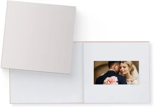 Miniatura 10 de Heirloom Video Book - Pantalla HD de 5 pulgadas para regalo de memoria personalizada, boda, cumpleaños, Navidad, aniversario, recuerdo de fotos