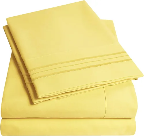 Miniatura 46 de Juego de sábanas y fundas de almohada de la colección 1500 Supreme, tamaño Queen, estampado Paisley gris - Juego de sábanas y fundas de almohada