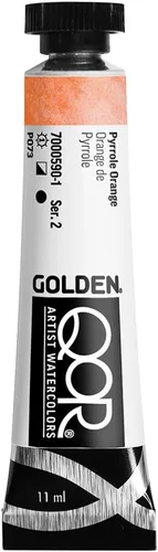 Miniatura 62 de GOLDEN QoR Acuarelas para artistas, Azul cobalto y teja, tubo de 11 ml, pintura profesional de acuarela, semiopaca Verde azulado cobalto