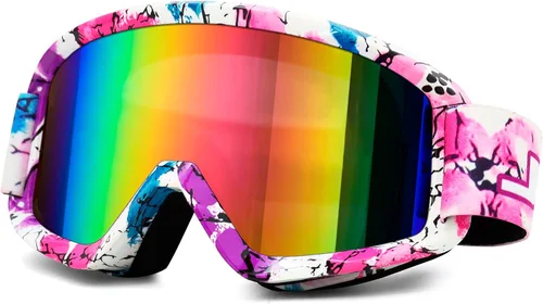 Miniatura 8 de AVV Gafas de motocicleta para hombres y mujeres – Gafas de motocross ATV resistentes al viento, gafas anti UV todoterreno para montar MTB Motocross