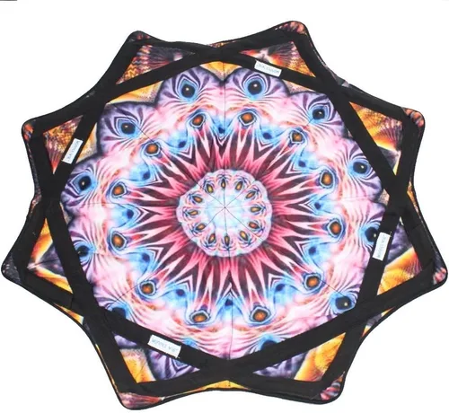 Mougee (moo-JEE) - Estrella de flujo de aire - para principiantes y avanzados - Divertido y desafiante - Juguete de flujo de doble costura - Colores